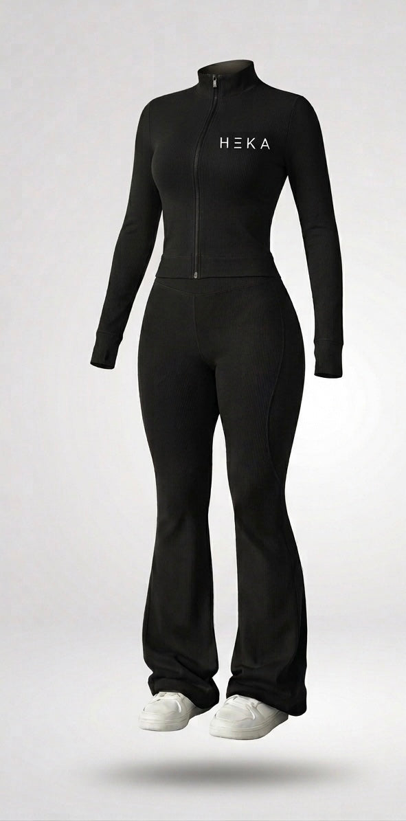Sculpt ribbed set
